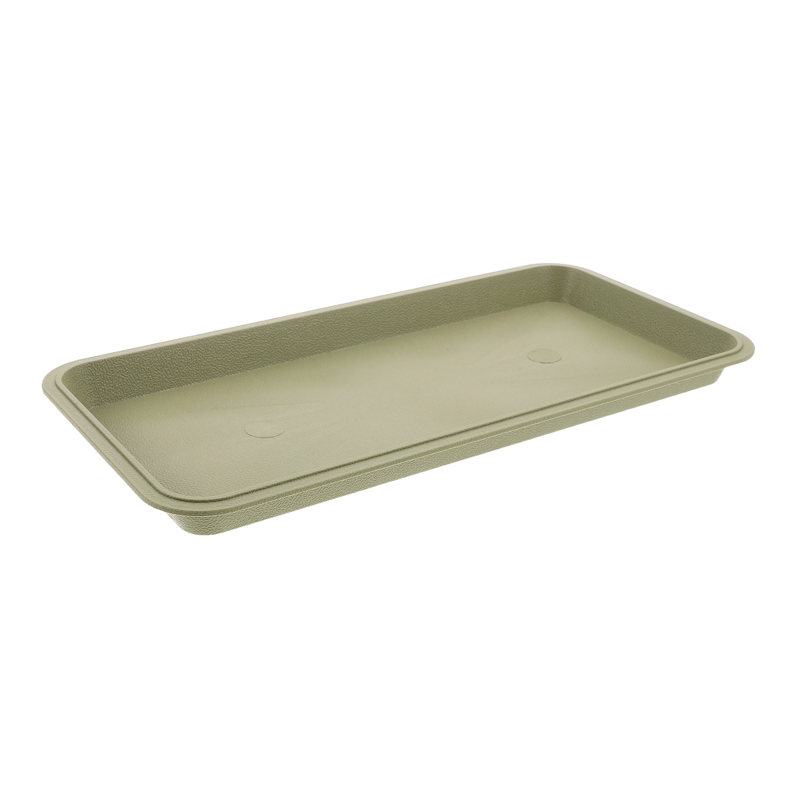 Drip Tray Saucer - Bandeja Retangular de Plástico para Plantas