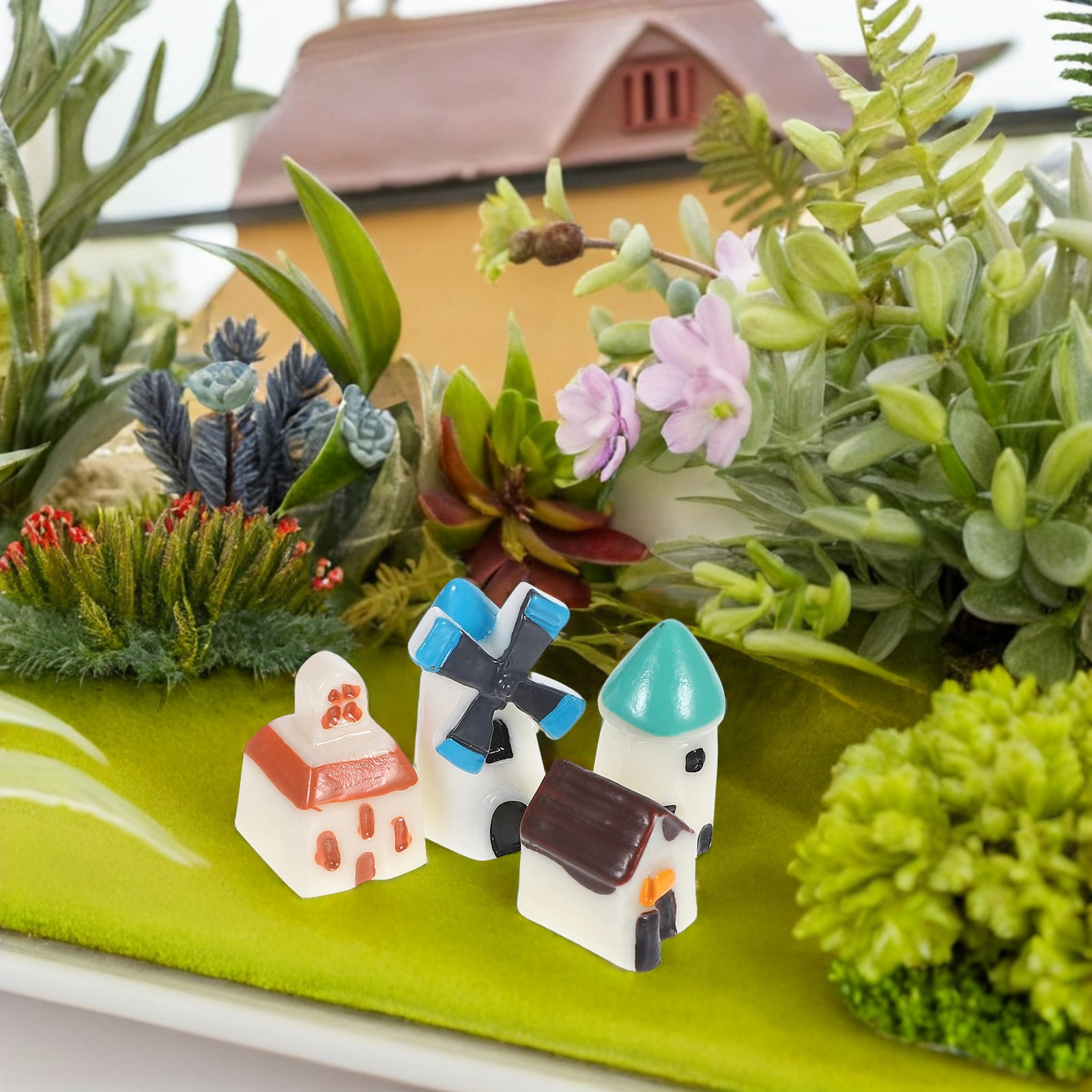 4 Peças Encantadoras Casinhas  - Bonsai Garden Landscape Design avaliação e preço