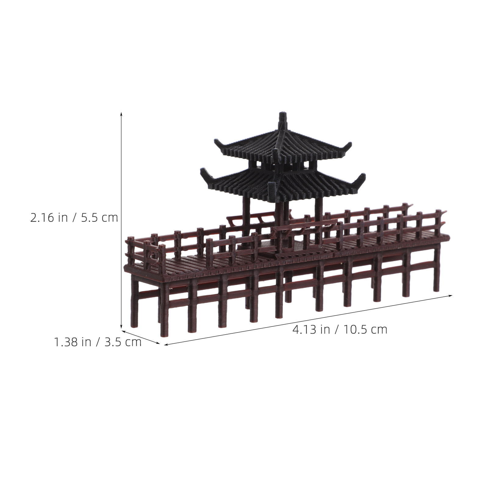 Ornamento de Ponte de Pavilhão - Bonsai Garden Landscape Design avaliação e preço