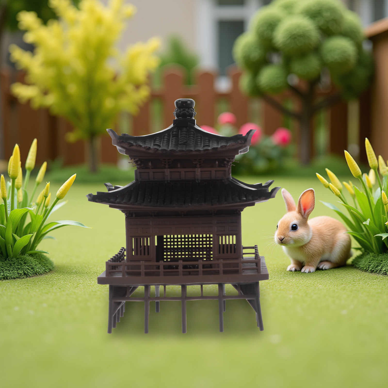 Pavilhão Chinês em Miniatura,  - Bonsai Garden Landscape Design avaliação e preço