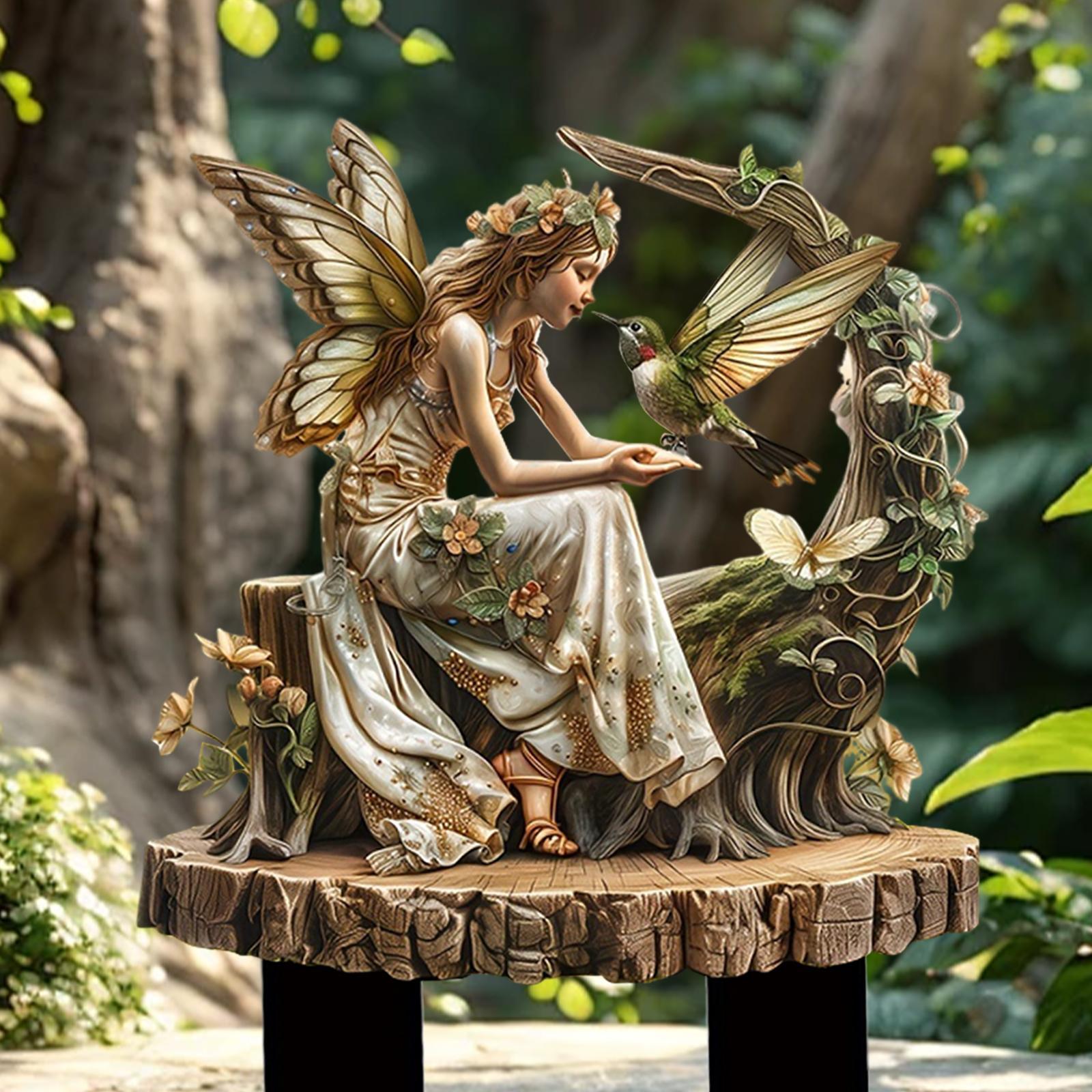 Fada decorativa jardim estaca  - Bonsai Garden Art avaliação e preço