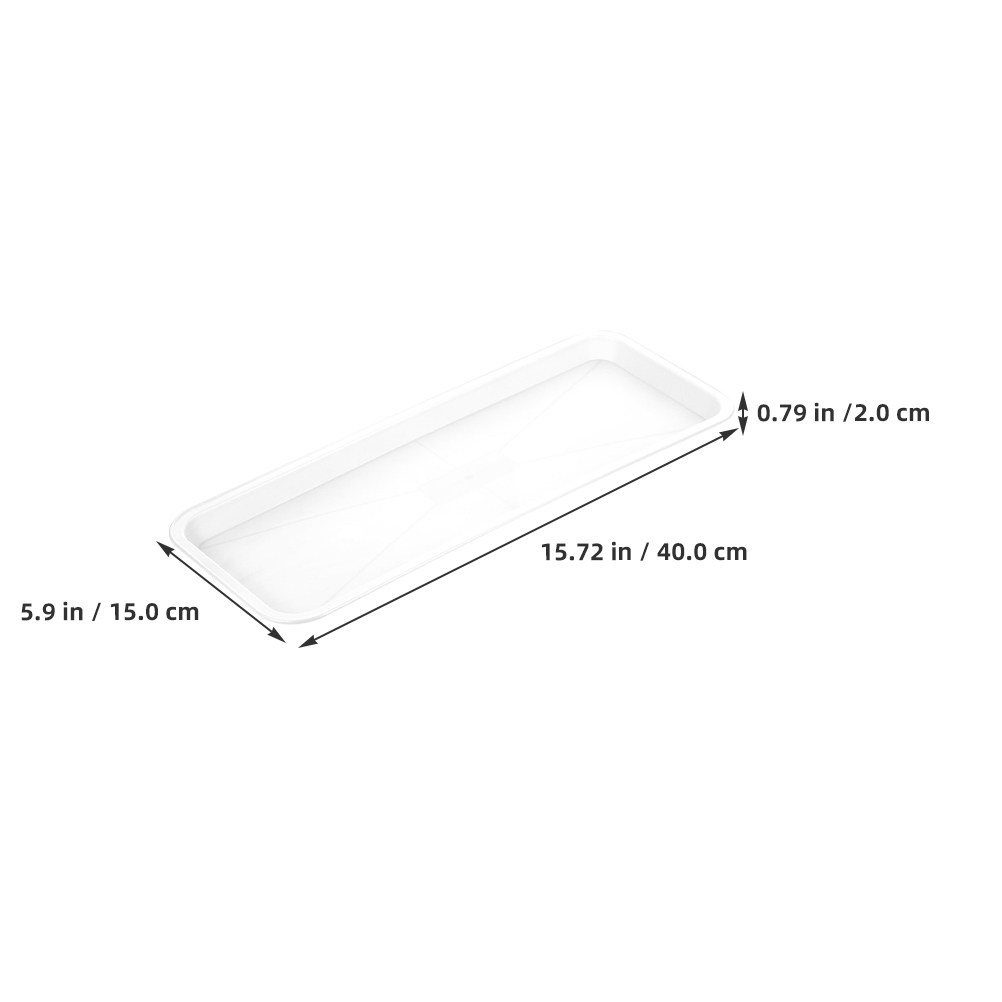 5 unidades de bandeja retangul - Drip Tray Saucer avaliação e preço